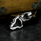 Eagle-Faced Warrior Pendant with Ornate Armor - 925 Sterling Silver Handmade