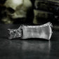 Carved Coffin Pendant - 925 Silver Handmade