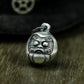 Daruma Pendant with Lucky Face ¨C 925 Sterling Silver Handmade