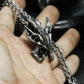 Mecha Dragon Pendant ¨C 925 Silver Handmade