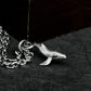 Whale Ocean Pendant - 925 Silver Handmade