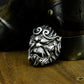 Monkey King Pendant with Staff - 925 Sterling Silver Handmade