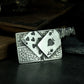 Playing Cards Pendant ¨C 925 Silver Handmade