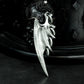 Dual-Style Bat Wing Pendant Set - 925 Sterling Silver Handmade