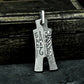 Warring States Coin Pendant - 925 Silver Handmade