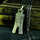Warring States Coin Pendant - 925 Silver Handmade