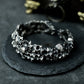 Thousand Faces Skull Bracelet - 925 Silver Handmade