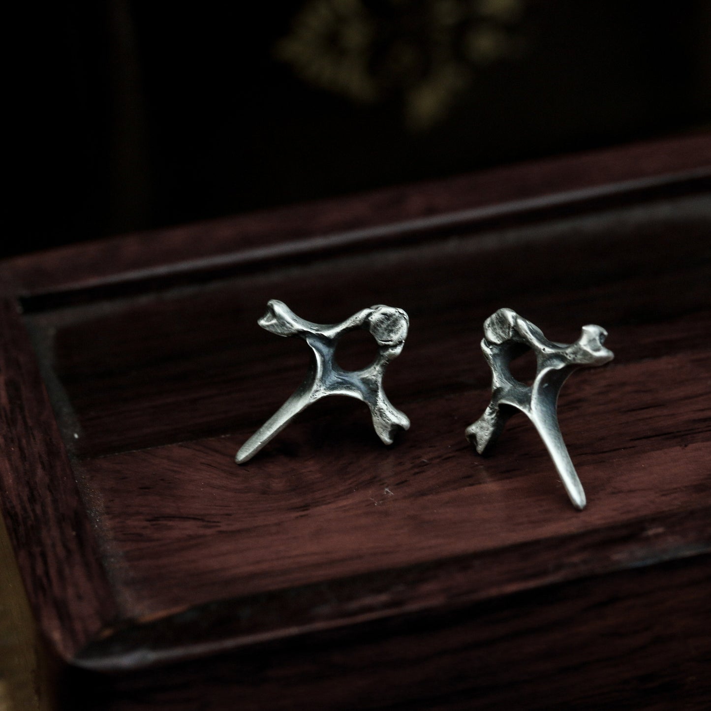 Religious Cross Earrings - 925 Silver Handmade