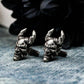 Ugly Devil Cufflinks - 925 Silver Handmade