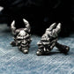 Ugly Devil Cufflinks - 925 Silver Handmade