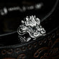 Kirin Beast Ring ¨C Handmade 925 Silver Chinese Guardian Unicorn Band