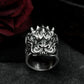 Kirin Beast Ring ¨C Handmade 925 Silver Chinese Guardian Unicorn Band