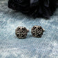 Polygonal Iris Cufflinks - 925 Sterling Silver Handmade