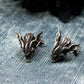 Gargoyle Devil Bat Cufflinks - 925 Silver Handmade
