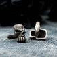 Giant Spirit Skull Cufflinks, Fierce Design - 925 Sterling Silver Handmade