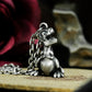 Tyrannosaurus Pendant - 925 Silver Handmade