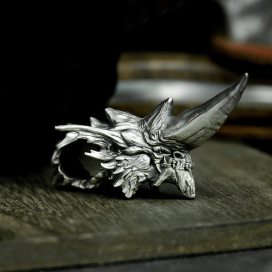 Unicorn Dragon Necklace - 925 Silver Handmade