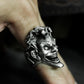 Evil Clown Grin Ring - 925 Sterling Silver Handmade Creepy