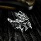 Demonic Dragon Mask Ring ¨C 925 Sterling Silver Handmade