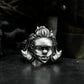 Joker Girl Ring ¨C Handmade 925 Silver Clown Band