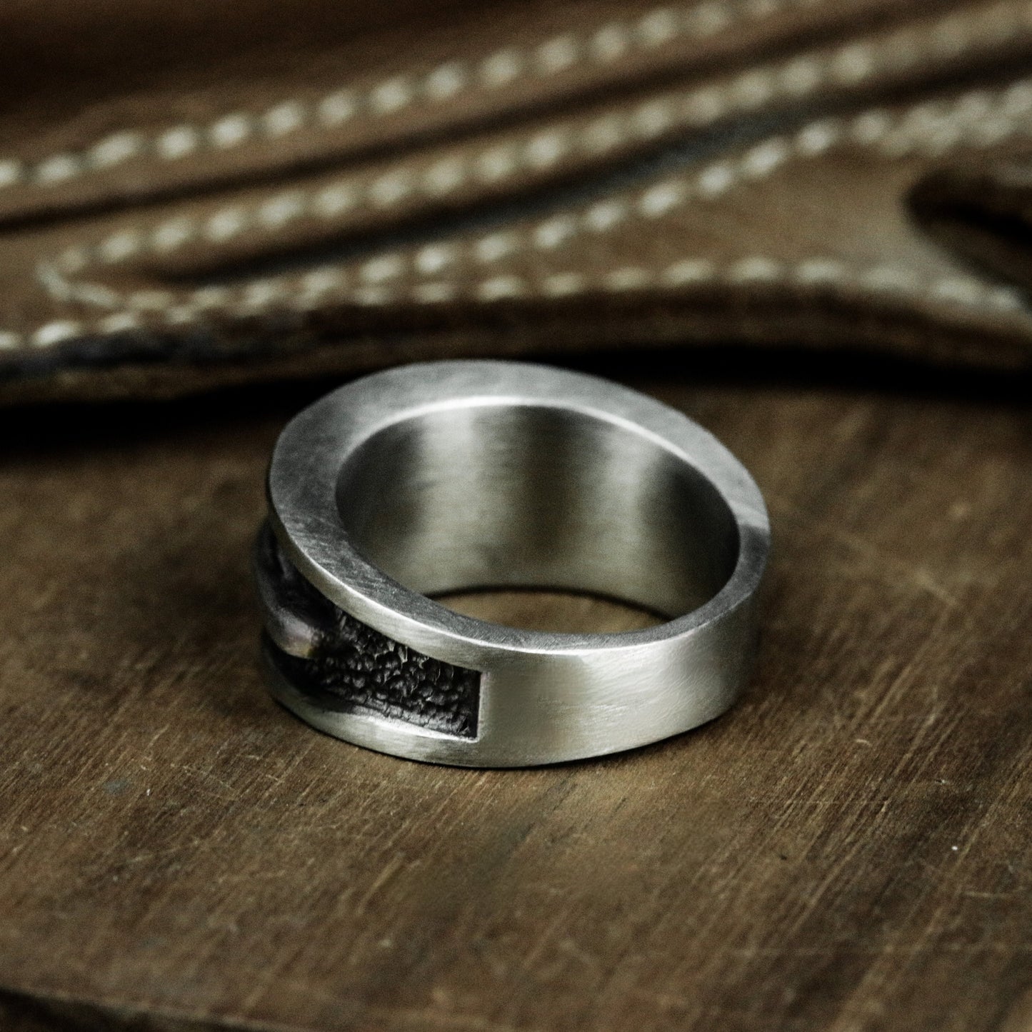 Takahashi Feather Ring - 925 Silver Handmade