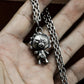 Sunflower Boy Pendant - 925 Silver Handmade Whimsical Totem