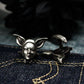 Forest Elf Catwoman Cufflinks - 925 Silver Handmade