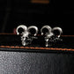Clown Muppet Doll Cufflinks, Wedding Gift - 925 Sterling Silver Handmade
