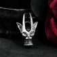 Masked Cat Girl Pendant - 925 Silver Handmade Gothic Persona