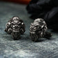 Roaring Lion Cufflinks - 925 Silver Handmade