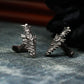 Dragon Spine Arrow Cufflinks - 925 Silver Handmade