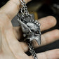 Valkyrie Winged Helmet Pendant - 925 Silver Handmade