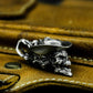 Cowboy Skull Pendant with Western Hat ¨C 925 Sterling Silver Handmade