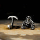 Maya Priestly Talisman Cufflinks - 925 Silver Handmade