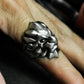 Lion Heart Ring ¨C Handmade 925 Silver Tribal King Band