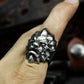 Lion Heart Ring ¨C Handmade 925 Silver Tribal King Band