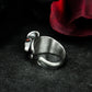 Red-Eyed Rat Ring ¨C 925 Sterling Silver Handmade
