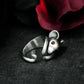 Red-Eyed Rat Ring ¨C 925 Sterling Silver Handmade