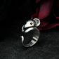 Red-Eyed Rat Ring ¨C 925 Sterling Silver Handmade