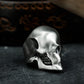 Flat Skull Ring ¨C 925 Silver Handmade
