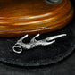 Descending Raven Pendant ¨C 925 Silver Handmade
