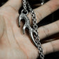Descending Raven Pendant ¨C 925 Silver Handmade