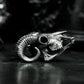 Beast Skull Pendant - 925 Silver Handmade