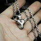 Minimal Bull Pendant - 925 Silver Handmade Clean Form