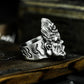 Wrathful God Ring ¨C 925 Silver Handmade