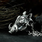 Boar Head Pendant - 925 Silver Handmade Wild Beast Totem
