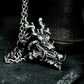 Chinese Dragon Pendant - 925 Silver Handmade Guardian Design
