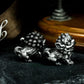 Fu Dog Pendant ¨C 925 Silver Handmade