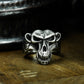 Orangutan Skull Ring - 925 Silver Handmade