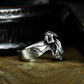 Orangutan Skull Ring - 925 Silver Handmade